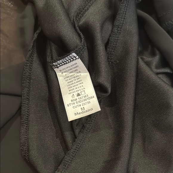 Solemio Cream and Black Spaghetti Strap Mini Sundress - Picture 5 of 5